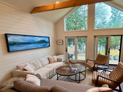 NEWLY REFURBISHED LAKE FRONT COTTAGES
