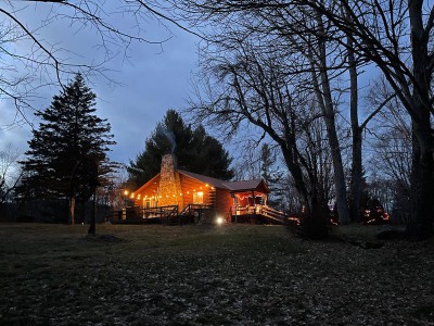 UPDATED CABIN ON 14 ACRES