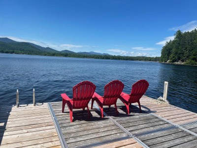 5BR CAMP ON SCHROON LAKE W/ PONTOON BOAT
