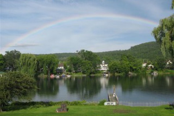 A view from the deck