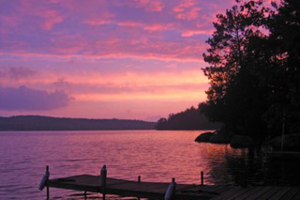 Sunsets from dock
