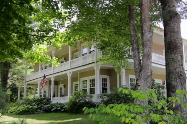 Wraparound porches on both levels to enjoy the view