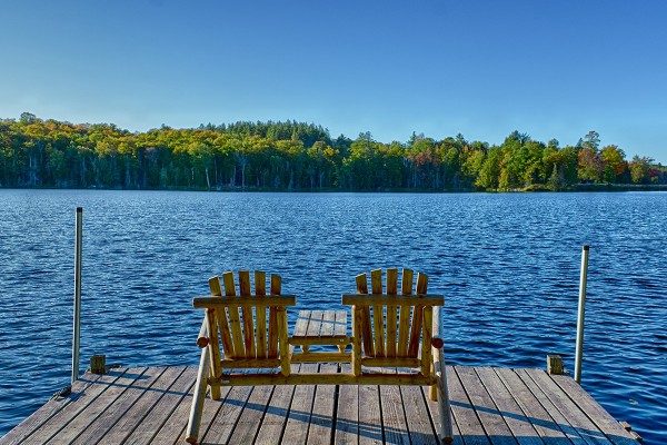 Great views from the dock