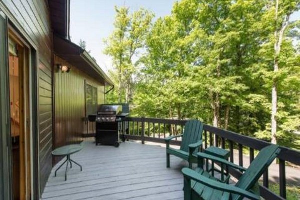 Enjoy a BBQ on the deck