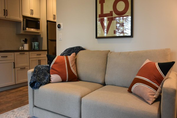 Stylish seating area