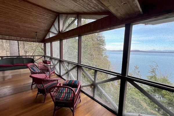 Screened porch
