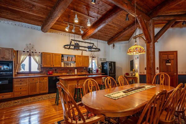 Dining Area with Fully Equipped Gourmet Kitchen