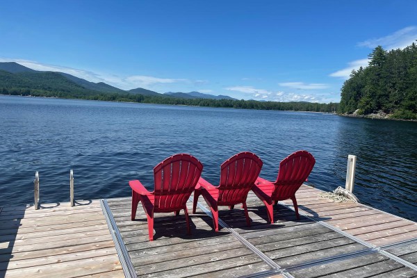 Private Dock for Swimming & Lounging