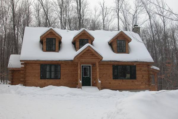 Legacy House in Winter