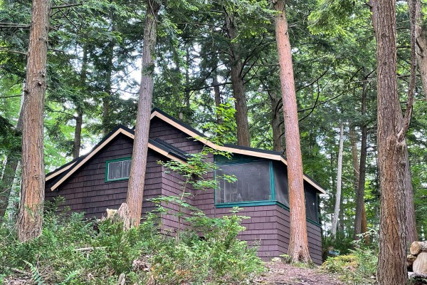 Small Camp; the 1st Cabin as you enter the Island