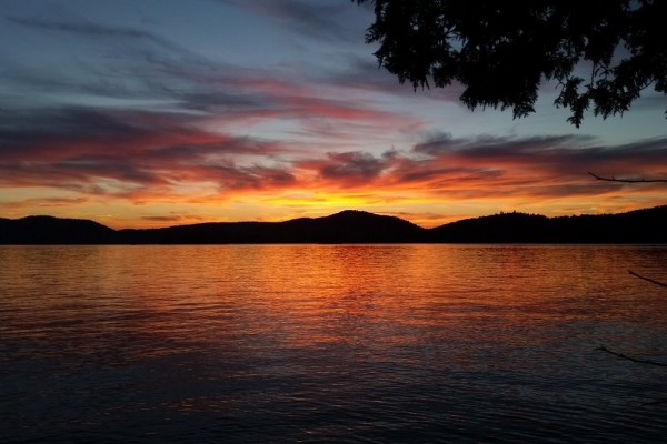 Sunset From Our Beach