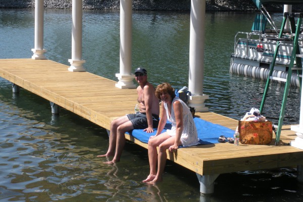 Enjoying The Lake