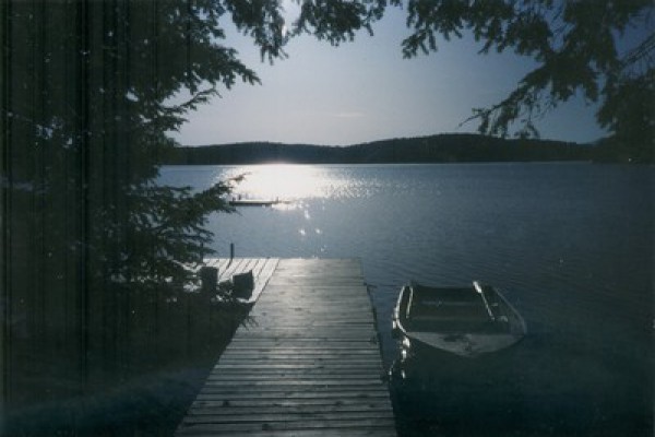 The lake and the dock