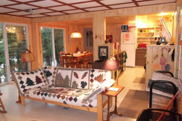 Great room of main cabin - View 1