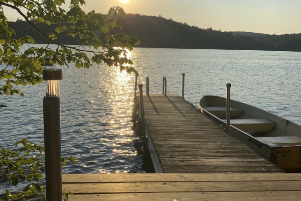 Dock for relaxing and sunsets