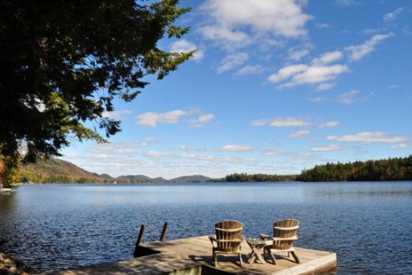 private dock in front of house