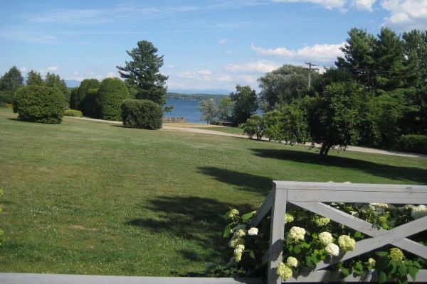 Orchard Cottage Deck View