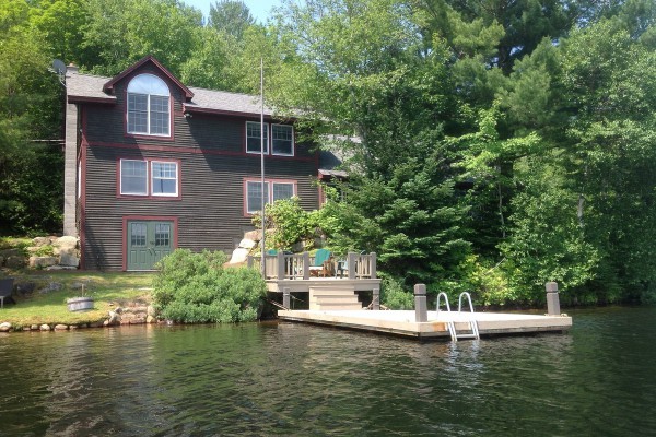 A big house deserves a big dock.