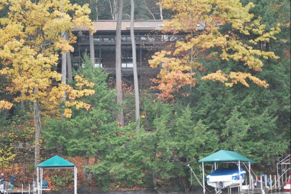 View of House From Lake