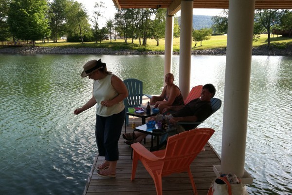  " Lunch At The Boathouse "