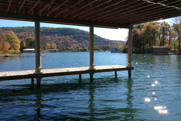 Looking South From The Boathouse 