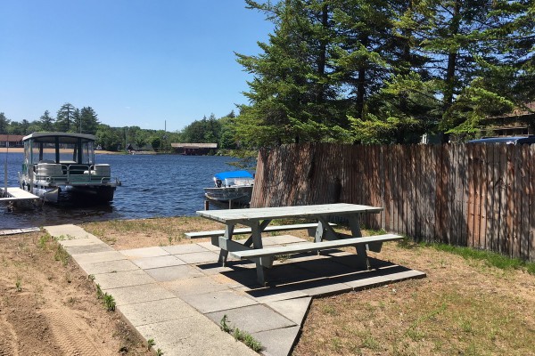 Enjoy a picnic by the water