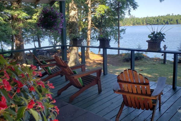 Lake View from Main Lodge Deck