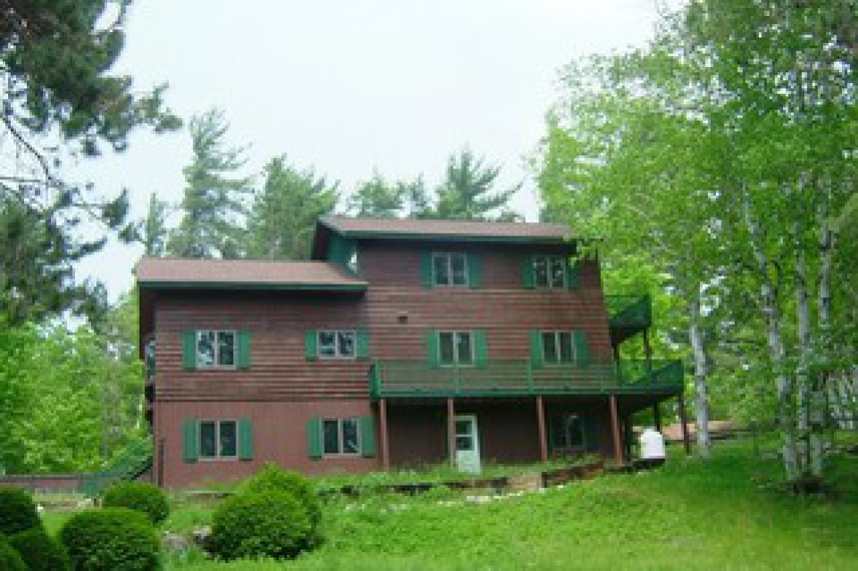 Exterior  in the spring