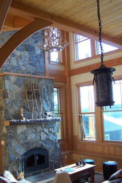 Great room and scenic wall of windows (why leave?)
