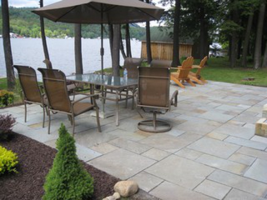 view from patio