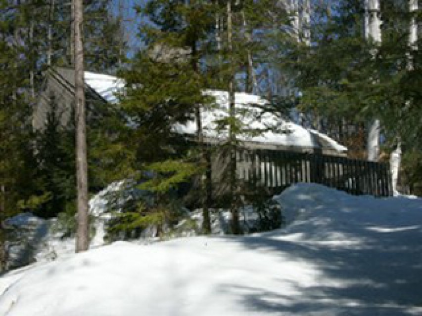 Uncas House in the winter

