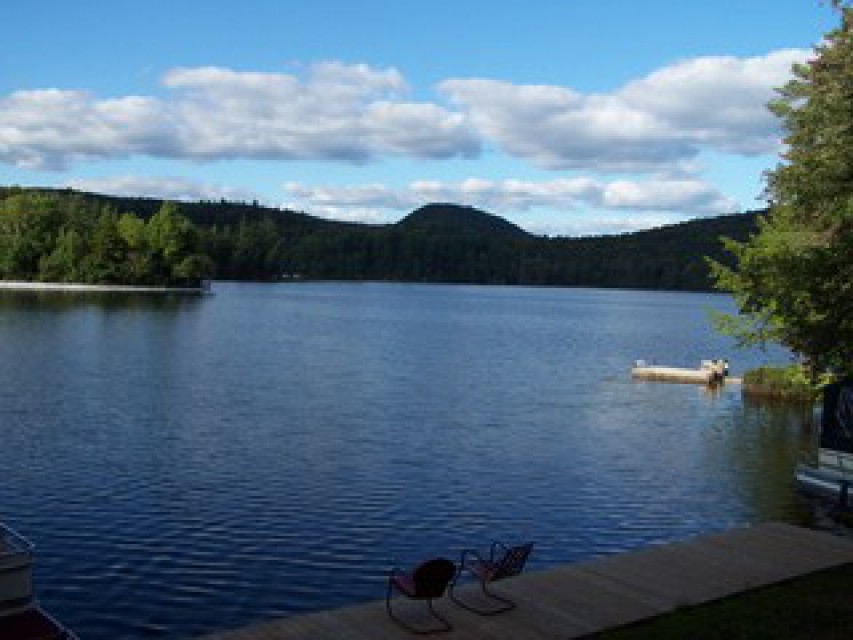 Gorgeous VIEW from home of 6th Lake
