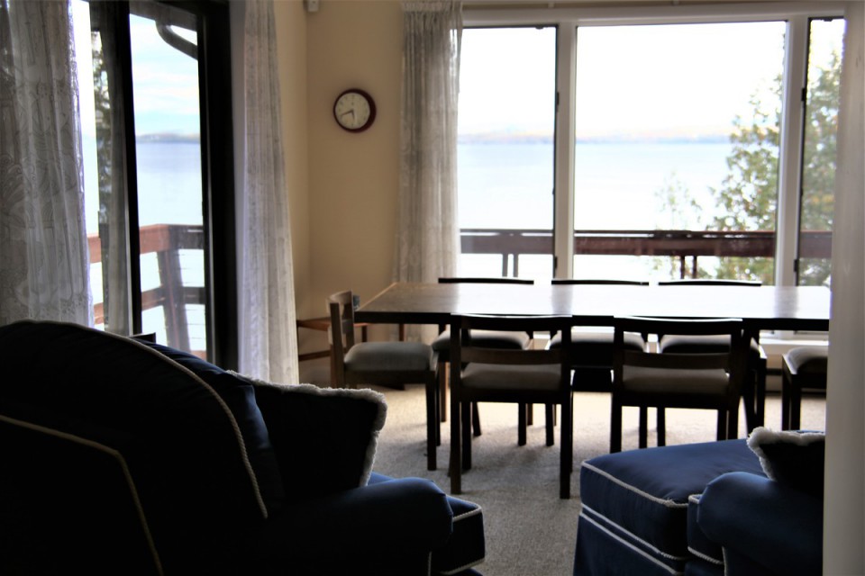 Breakfast Nook with Lake Views