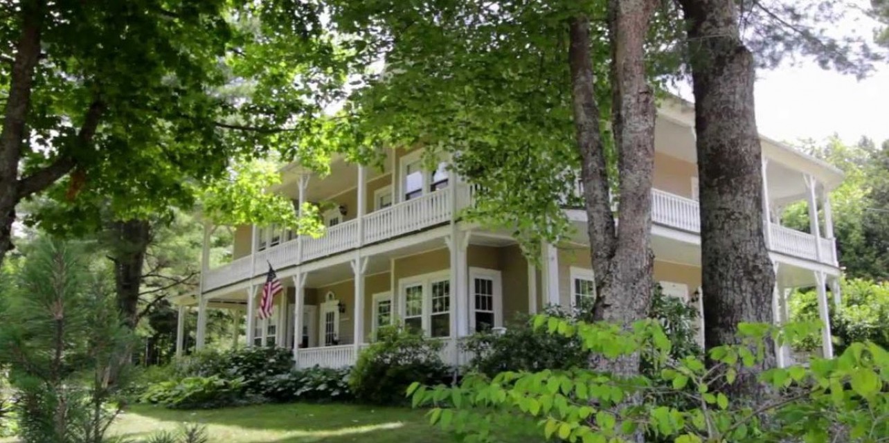 Wraparound porches on both levels to enjoy the view