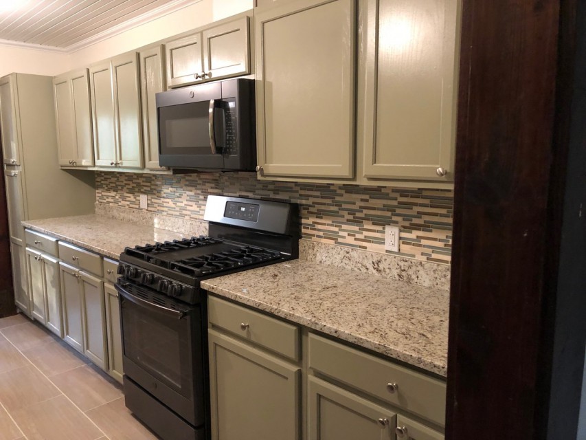 Large kitchen, redone in 2019.  New appliances.