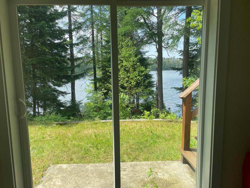 Lower level view of lake
