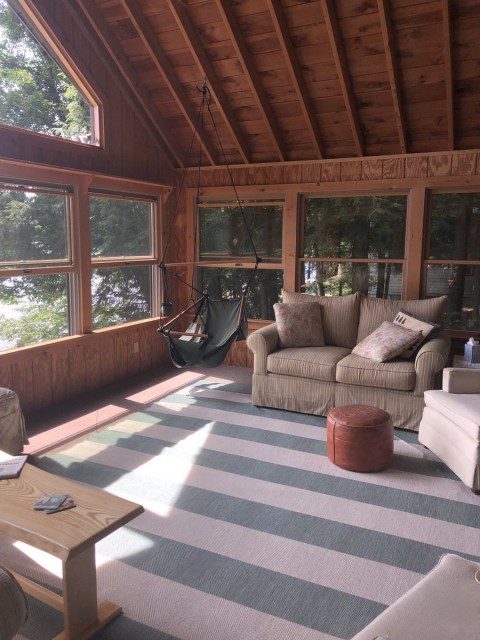 Screen porch - 3 season, lakefront