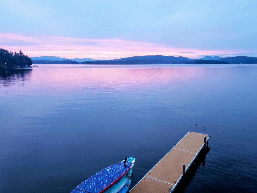 Mid-summer sunset and views