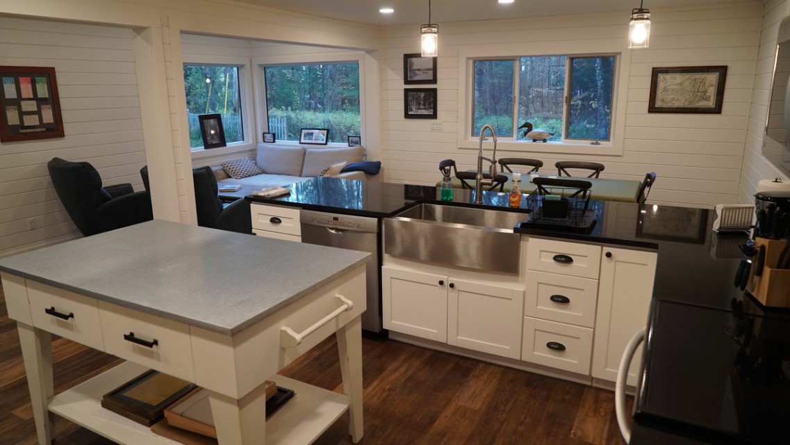 Cabin #1 Open first floor concept