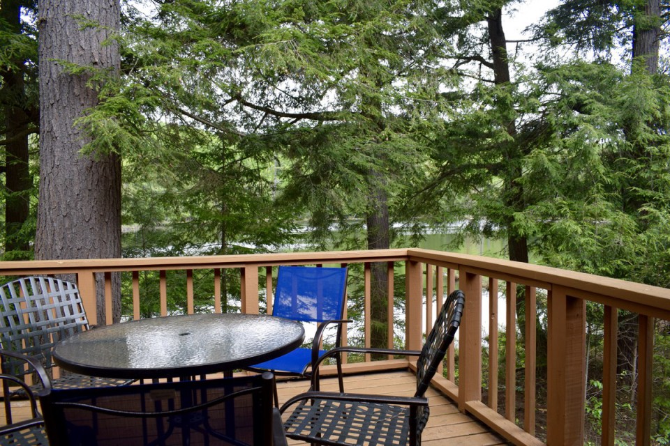 Deck Overlooking the Pond