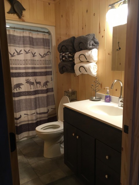 First floor bath
