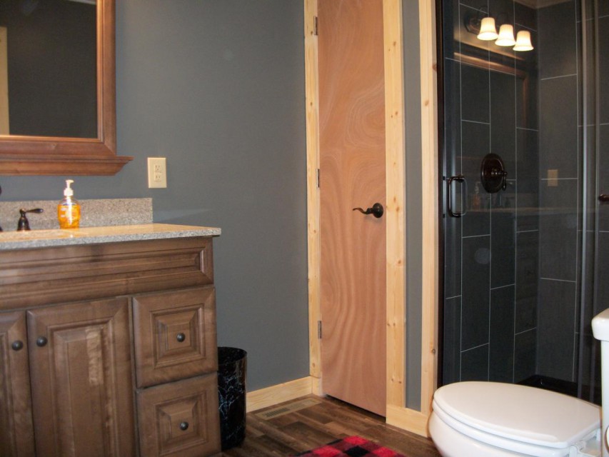 Spacious Main Floor Bathroom with Shower!