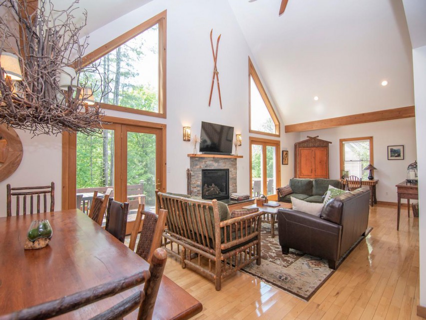 Grand Getaway Open Concept Adirondack Living