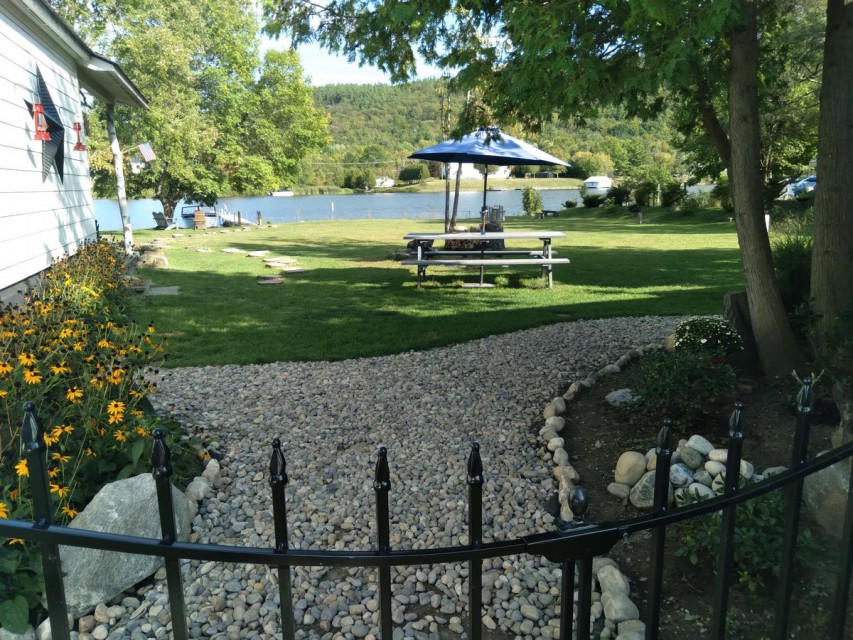 Walkway entrance
