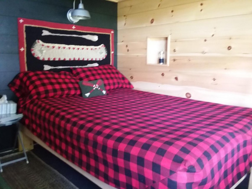 Full size bed in Cabana