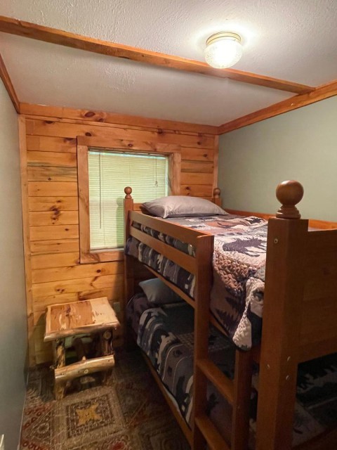 Bedroom #3...The Moose Lodge...twin bunk bed