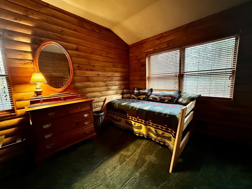 Twin bed in the master bedroom