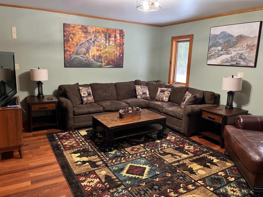 Family Room on 2st floor view from Kitchen