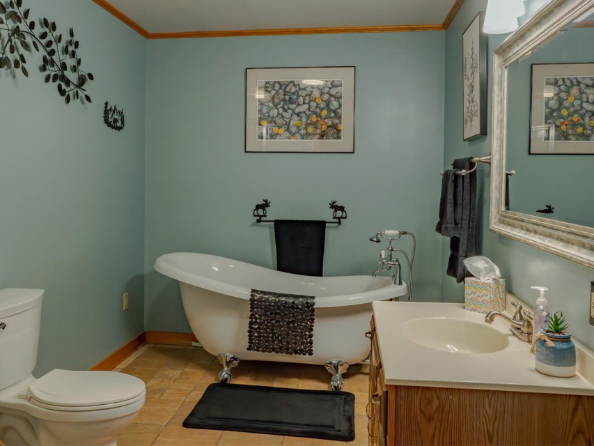 first floor full Bathroom