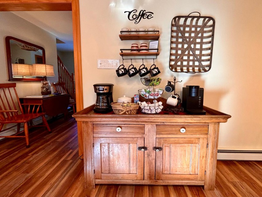 coffee station